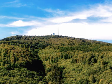 Inselsberg Panorama von weitem