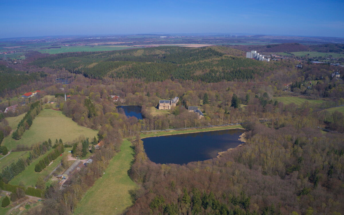Reinhardsbrunn von oben