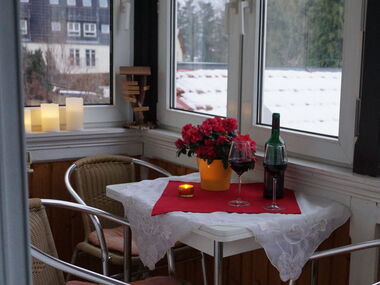 Loggia mit Ausblick