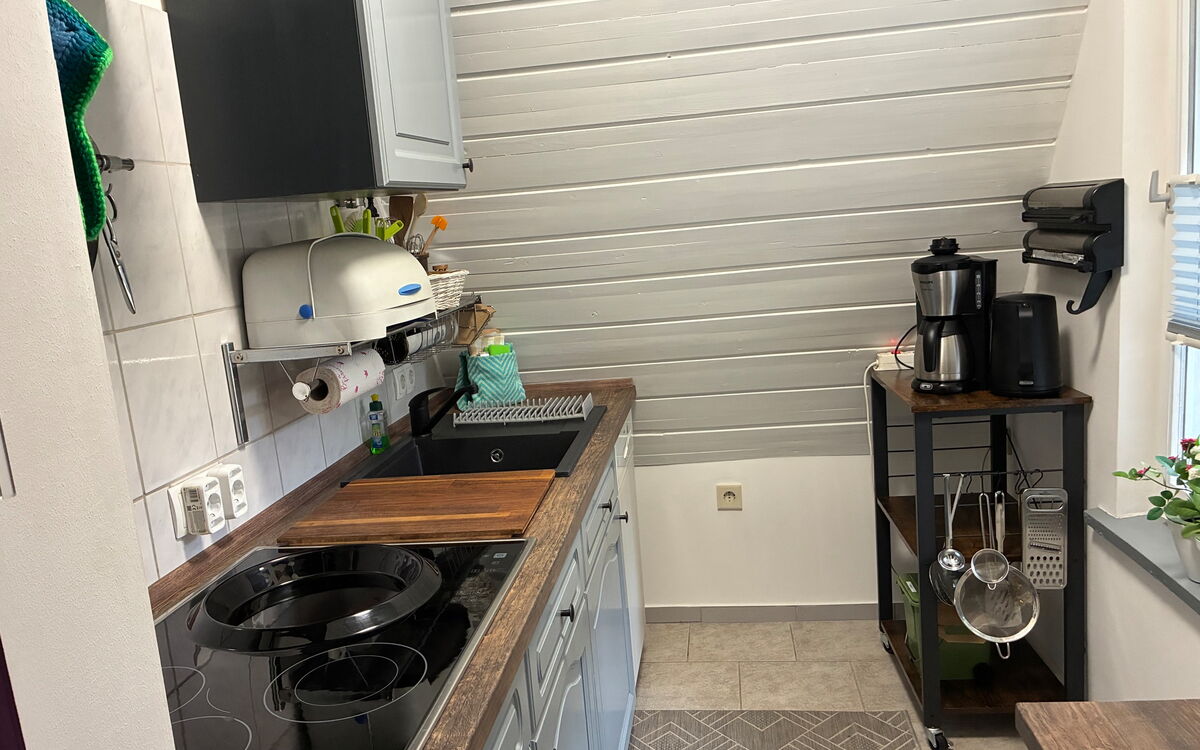 kleine Küche Ferienwohnung