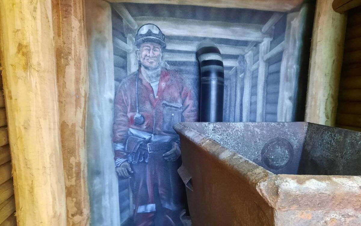 Eingang Grube Glücksstern Friedrichroda