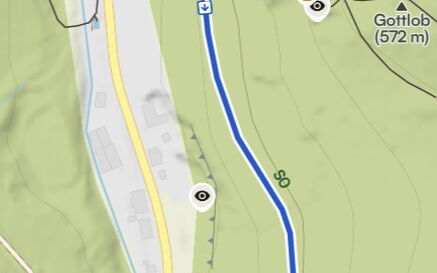 Sperrung Wanderweg