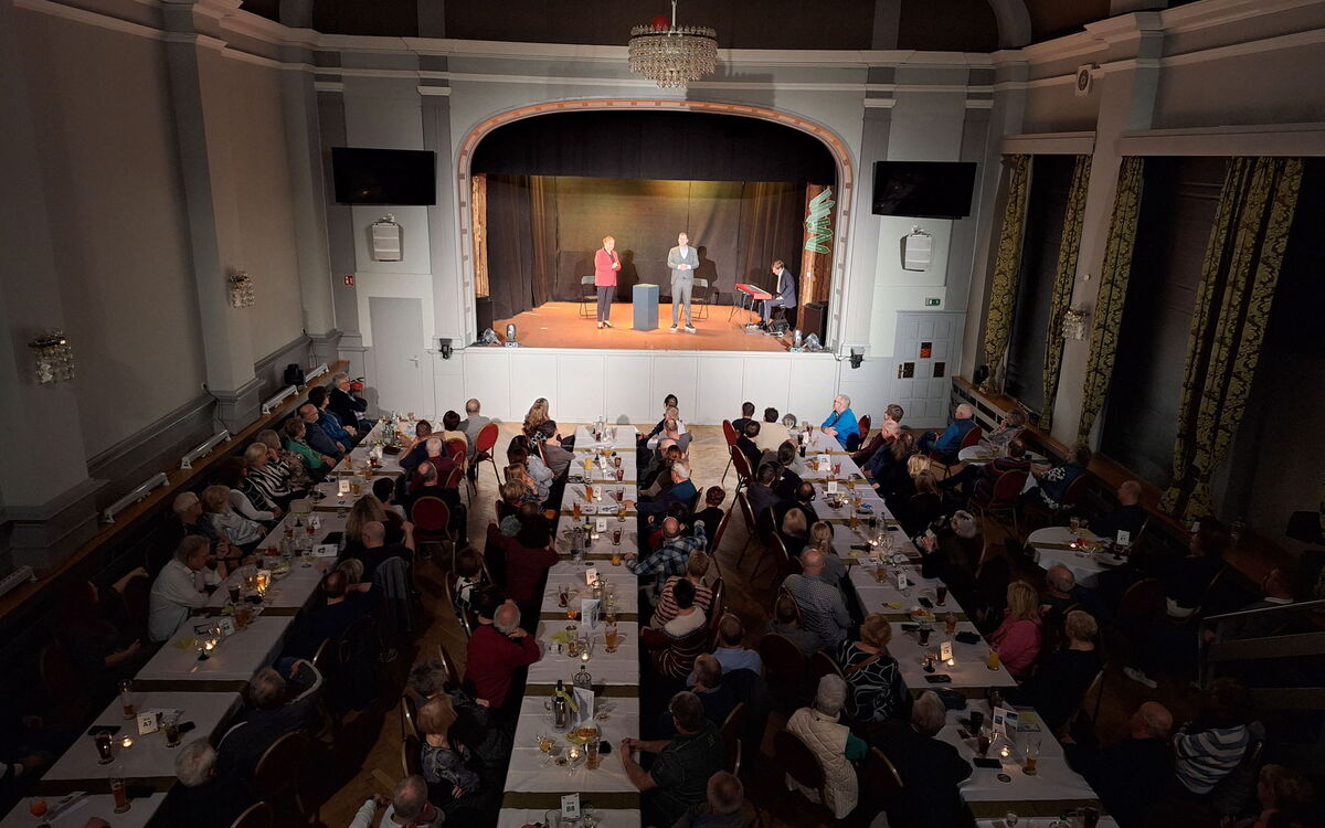 Blick in den Saal des Thüringer Kloßtheater in Friedrichroda