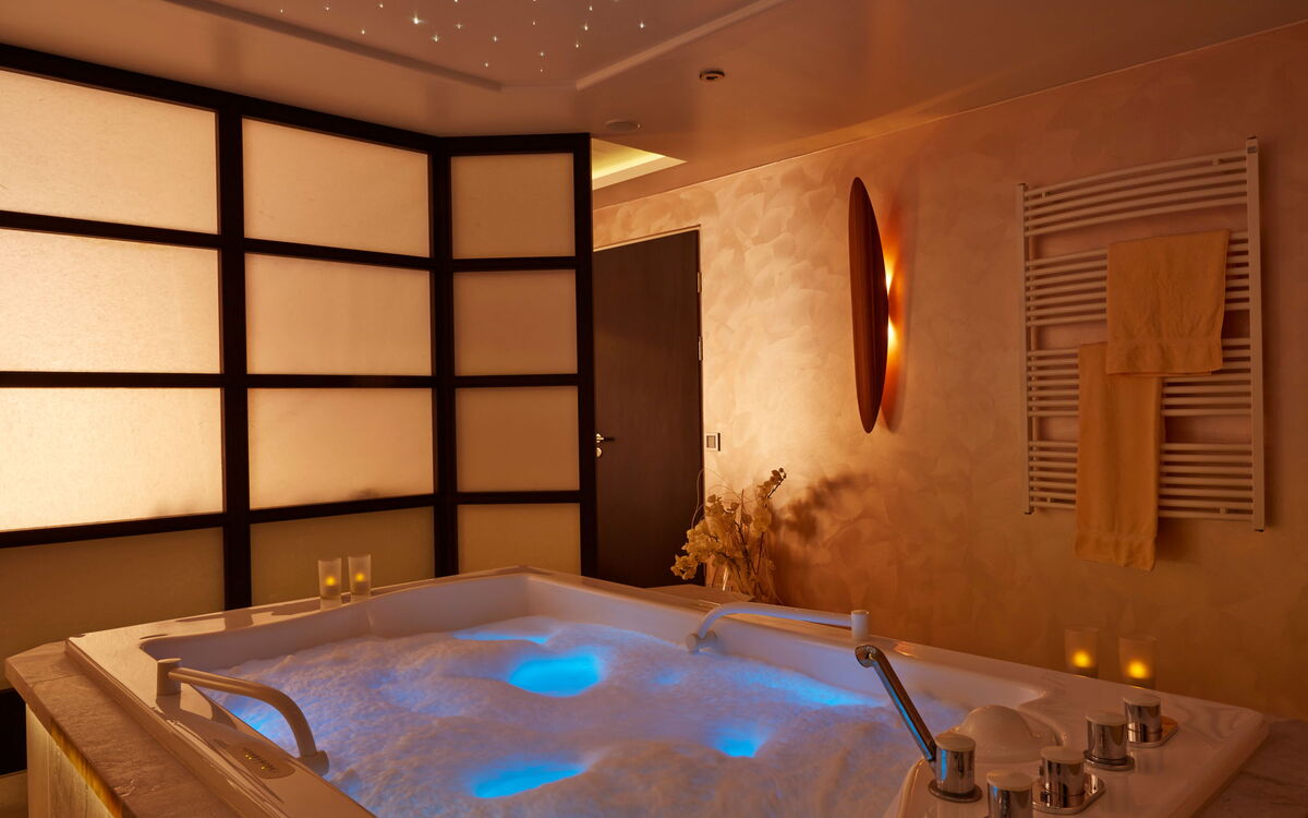 Wellnessbereich im hplus Hotel in Friedrichroda