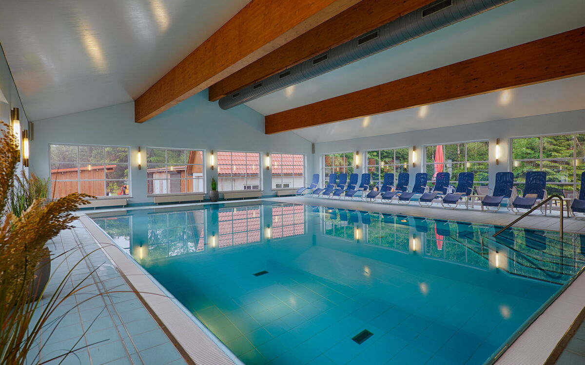 Schwimmbad im Hotel und Berggasthof Tanzbuche