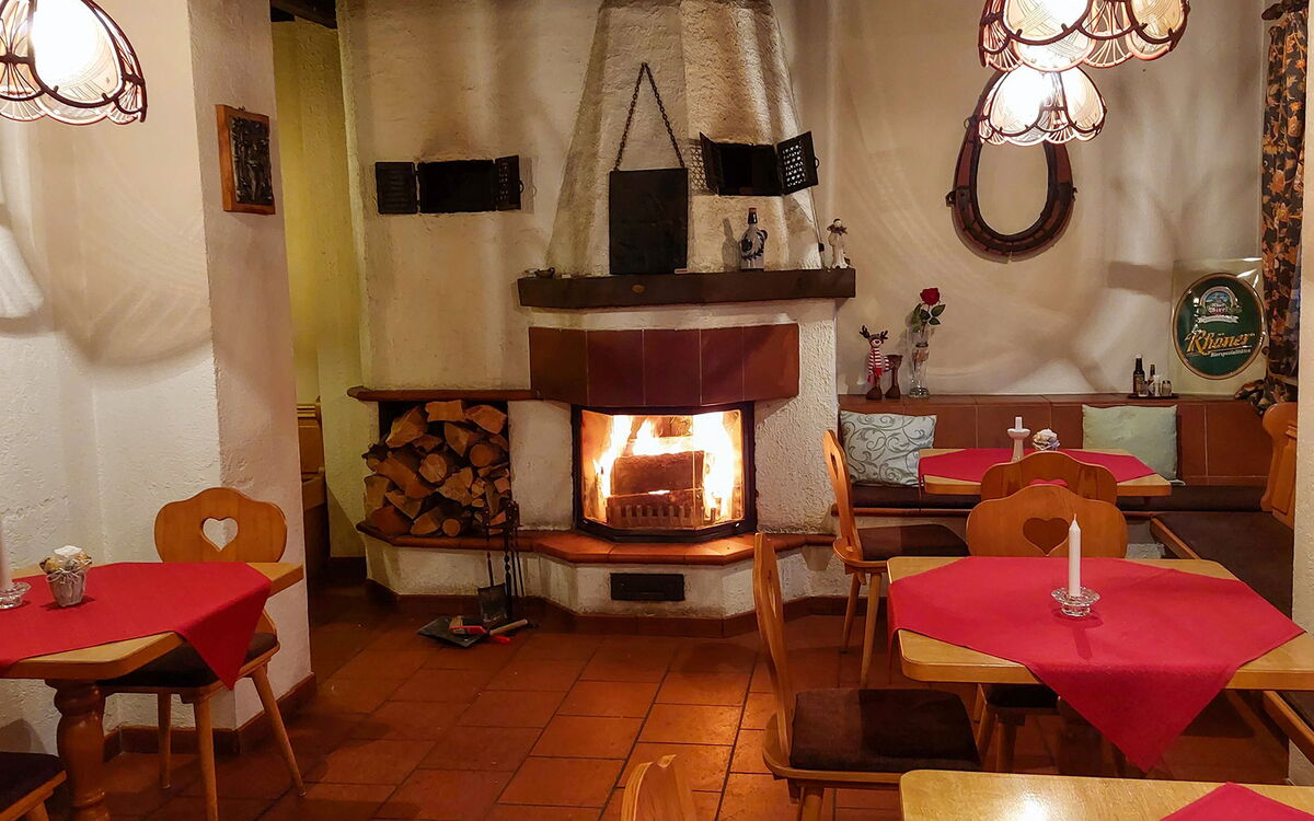 Innenraum vom Gasthof "Zum Ratsherrn" in Friedrichroda