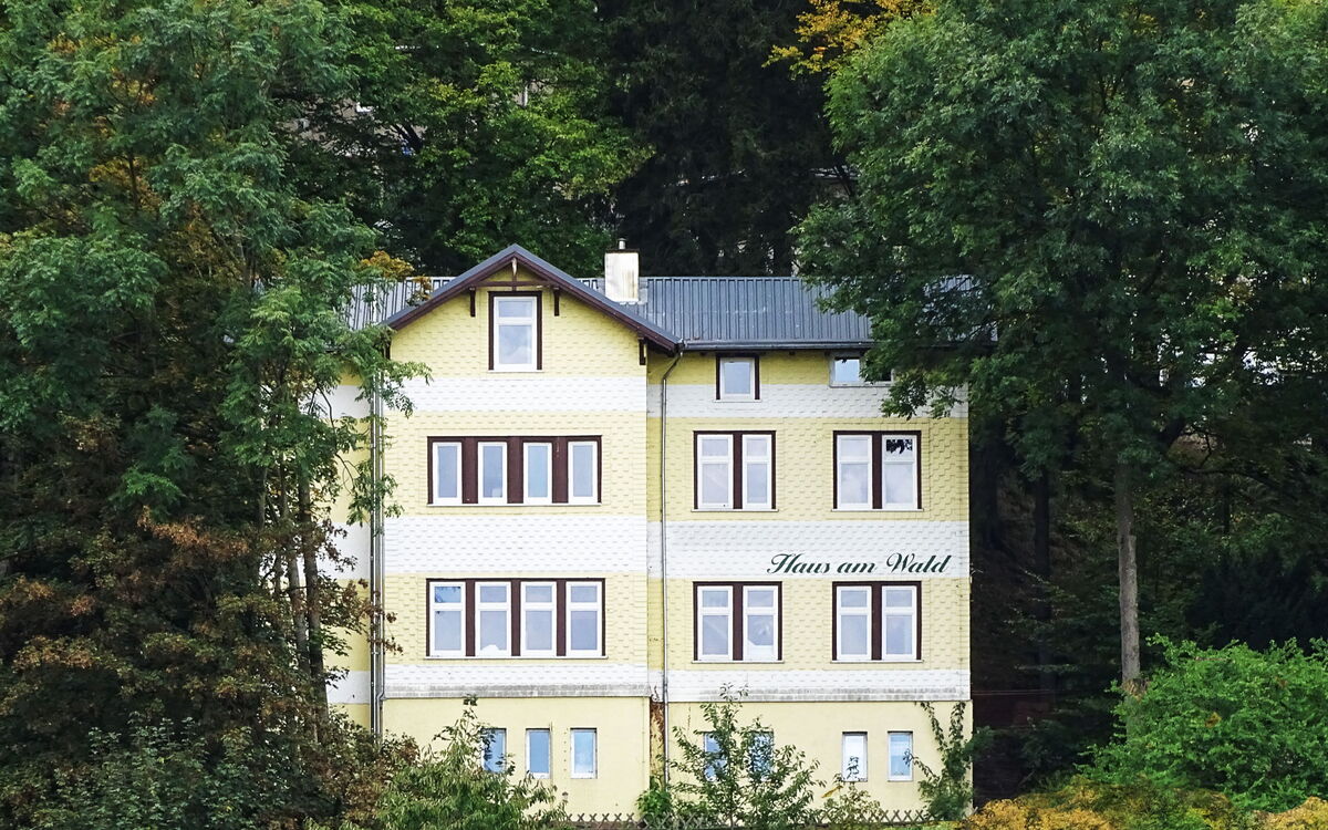 Außenansicht Haus am Wald in Friedrichroda im Thüringer Wald