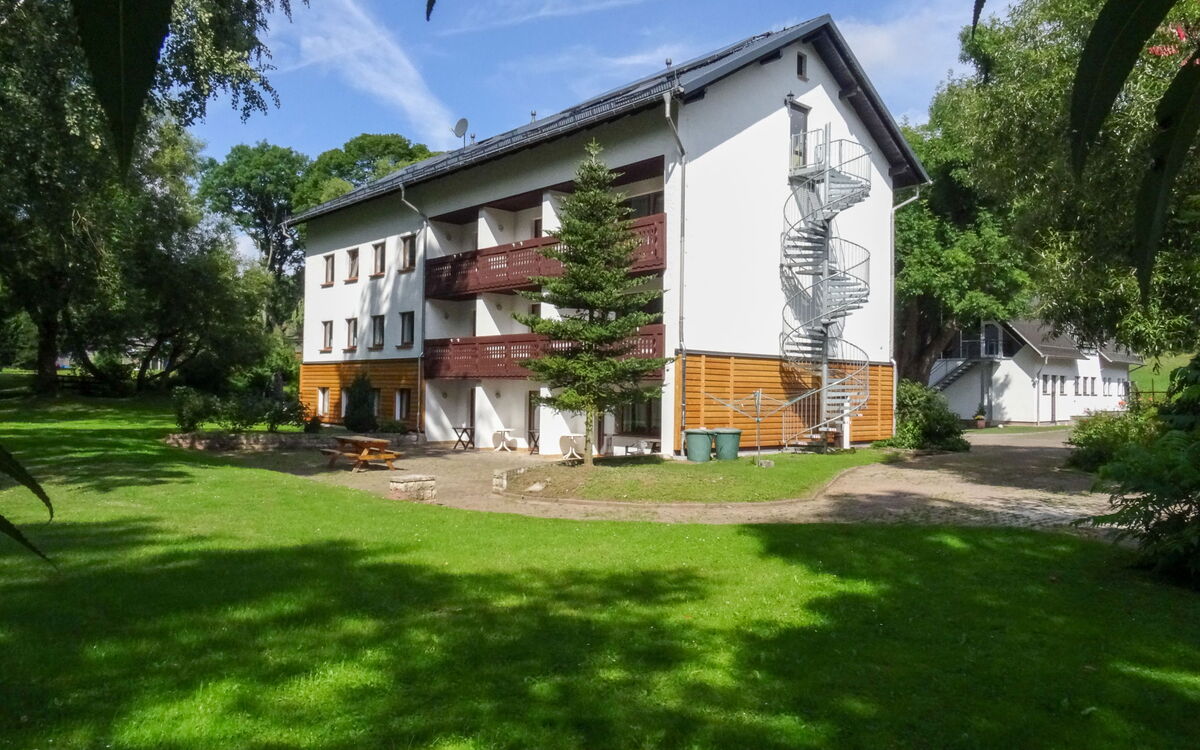 Außenansicht vom Haus der Stille in Friedrichroda