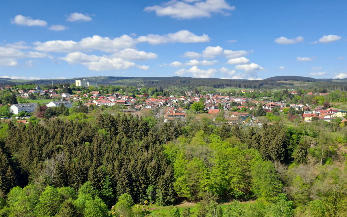 Blick auf Finsterbergen