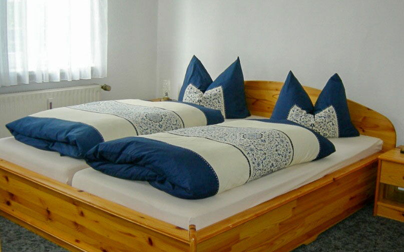 Doppelzimmer in der Ferienwohnung Furkert in Friedrichroda