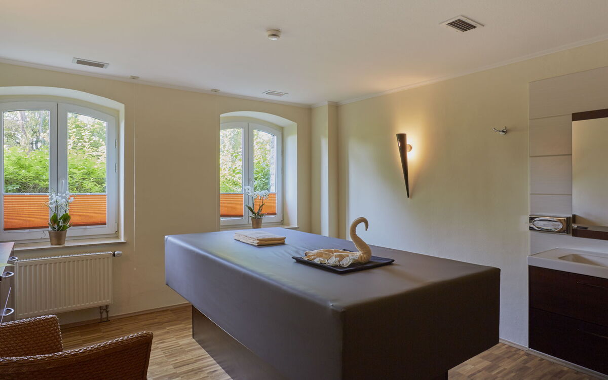 Wellnessbereich im hplus Hotel in Friedrichroda