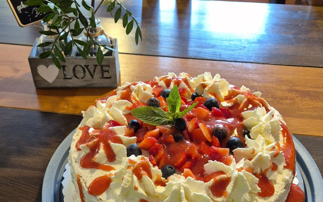 Bergmannsstube Sahnetorte