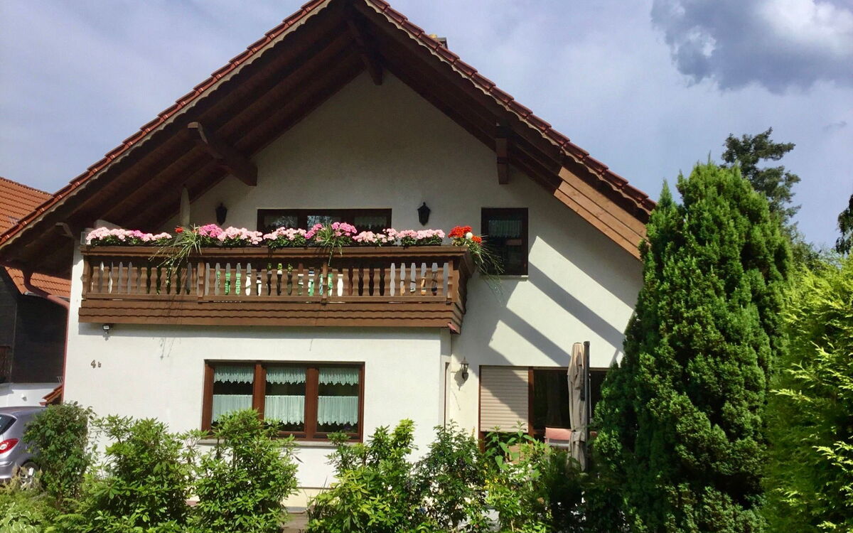 Außenansicht der Ferienwohnung Frommann