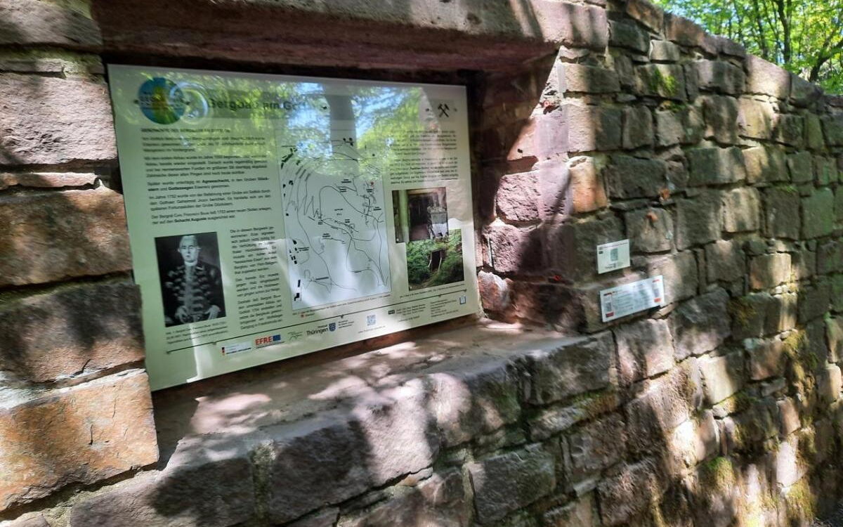 Eingang Grube Glücksstern Friedrichroda